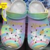 Unicorn Personalized Clog Custom Crocs Comfortablefashion Style Comfortable For Women Men Kid Print 3D Rainbow Dream