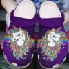 Unicorn Personalized Clog Custom Crocs Comfortablefashion Style Comfortable For Women Men Kid Print 3D Rainbow Unicorn