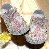 Unicorn Personalized Clog Custom Crocs Comfortablefashion Style Comfortable For Women Men Kid Print 3D Unicorn Floral