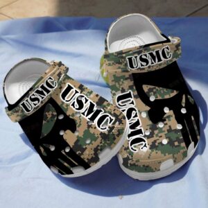 Usmc Desert Digital Camo Crocs Clog Classic Clogs Shoes