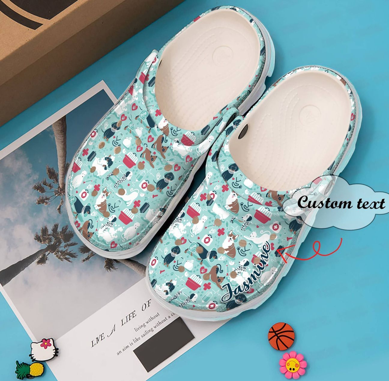 Vet Tech Personalized Clog Custom Crocs Comfortablefashion Style Comfortable For Women Men Kid Print 3D Cute Vet Tech Personalized Clog Custom Crocs Comfortablefashion Style Comfortable For Women Men Kid Print 3D Cute