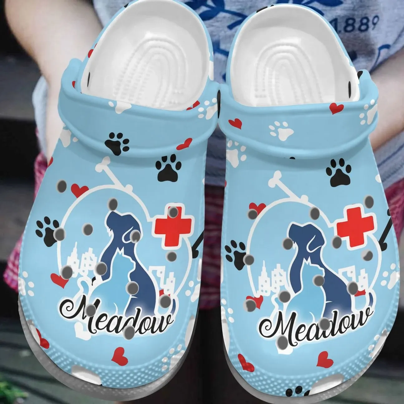 Vet Tech Personalized Clog Custom Crocs Comfortablefashion Style Comfortable For Women Men Kid Print 3D Vet Tech Personalized Clog Custom Crocs Comfortablefashion Style Comfortable For Women Men Kid Print 3D