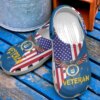 Veteran Personalized Clog Custom Crocs Comfortablefashion Style Comfortable For Women Men Kid Print 3D Proud Veteran