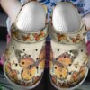 Vintage Butterfly Personalize Clog Custom Crocs Fashionstyle Comfortable For Women Men Kid Print 3D 3D