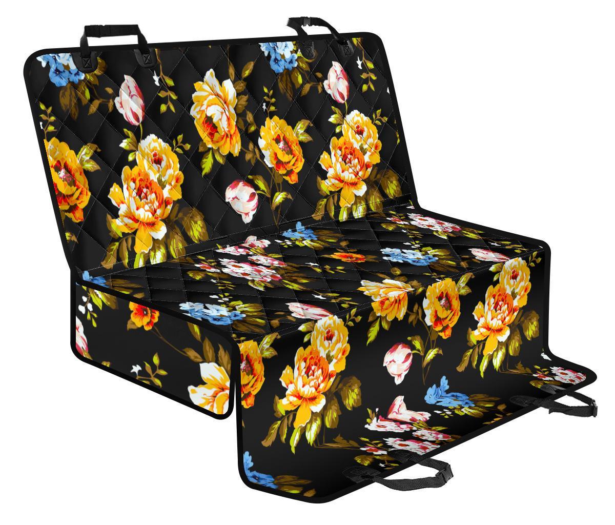 Vintage Floral Flower Pattern Print Pet Car Back Seat Cover - 8017bc364ef1 Vintage Floral Flower Pattern Print Pet Car Back Seat Cover - 8017bc364ef1