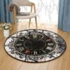 Vintage Round Carpet Floor Rug Living Room Bedroom Decor Round Area Rug Carpet