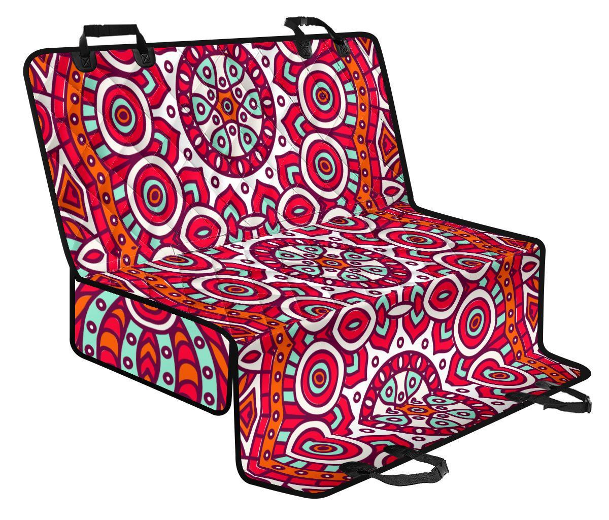 Vintage Indian Mandala Print Pet Car Back Seat Cover - a895836daea8 Vintage Indian Mandala Print Pet Car Back Seat Cover - a895836daea8