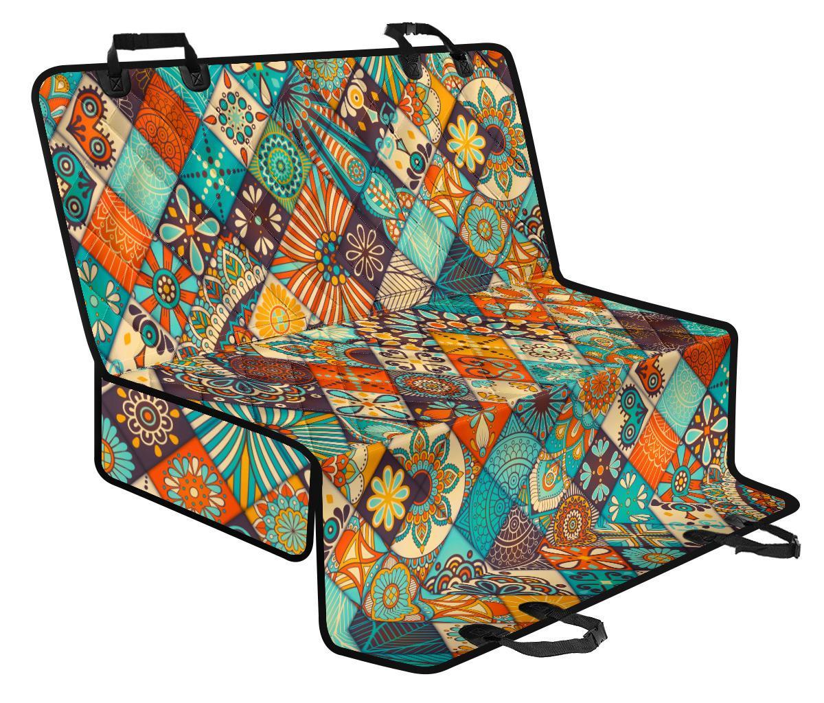 Vintage Mandala Bohemian Pattern Print Pet Car Back Seat Cover - 48da7004fb69 Vintage Mandala Bohemian Pattern Print Pet Car Back Seat Cover - 48da7004fb69