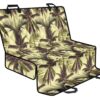 Vintage Palm Tree Pattern Print Pet Car Back Seat Cover - 6ee11bcbccd8