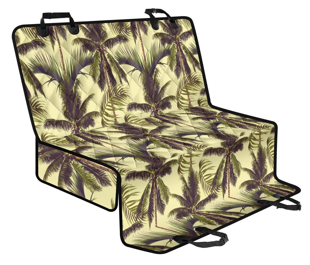 Vintage Palm Tree Pattern Print Pet Car Back Seat Cover - 6ee11bcbccd8 Vintage Palm Tree Pattern Print Pet Car Back Seat Cover - 6ee11bcbccd8