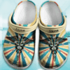 Vintage Retro Nurse Shoes Crocs Clog Customize Name – Caduceus Crocbland Clog Gift For Man Woman