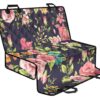 Vintage Rose Floral Flower Pattern Print Pet Car Back Seat Cover - cb8595c81788