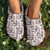 Vintage Sewing Pink Roses Personalize Clog Custom Crocs Fashionstyle Comfortable For Women Men Kid Print 3D