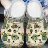 Vintage Succulent Crocs Clog Classic Clogs Shoes