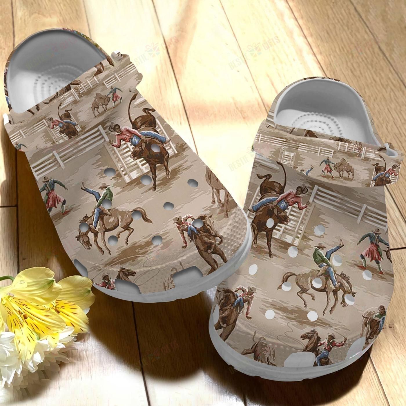Vintage Western Cowboy Crocs Clog Classic Clogs Shoes Vintage Western Cowboy Crocs Clog Classic Clogs Shoes