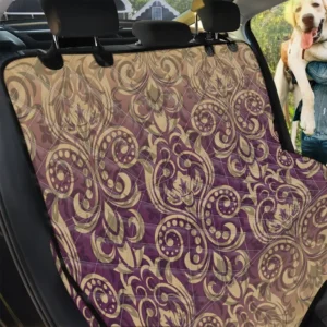 Vintage Western Damask Floral Car Back Seat Cover Dog Car Seat Covers - 4eab46f992f7