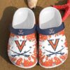 Virginia Cavaliers Crocband Clog Clog Comfortable For Mens And Womens Classic Clog Water Shoes Virginia Cavaliers Crocs