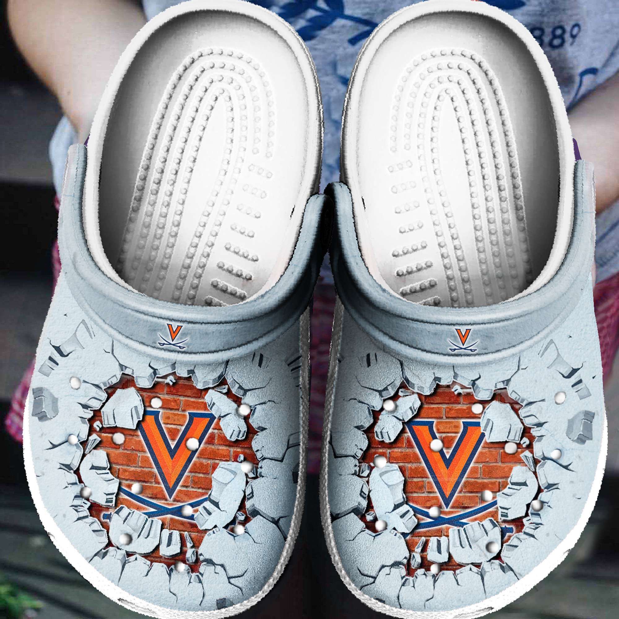 Virginia Cavaliers Tide Crocs Clog Clog Shoes Virginia Cavaliers Tide Crocs Clog Clog Shoes