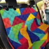 Vivid Color Mosaic Pattern Car Back Seat Cover Dog Car Seat Covers - dd4fc3dacc96