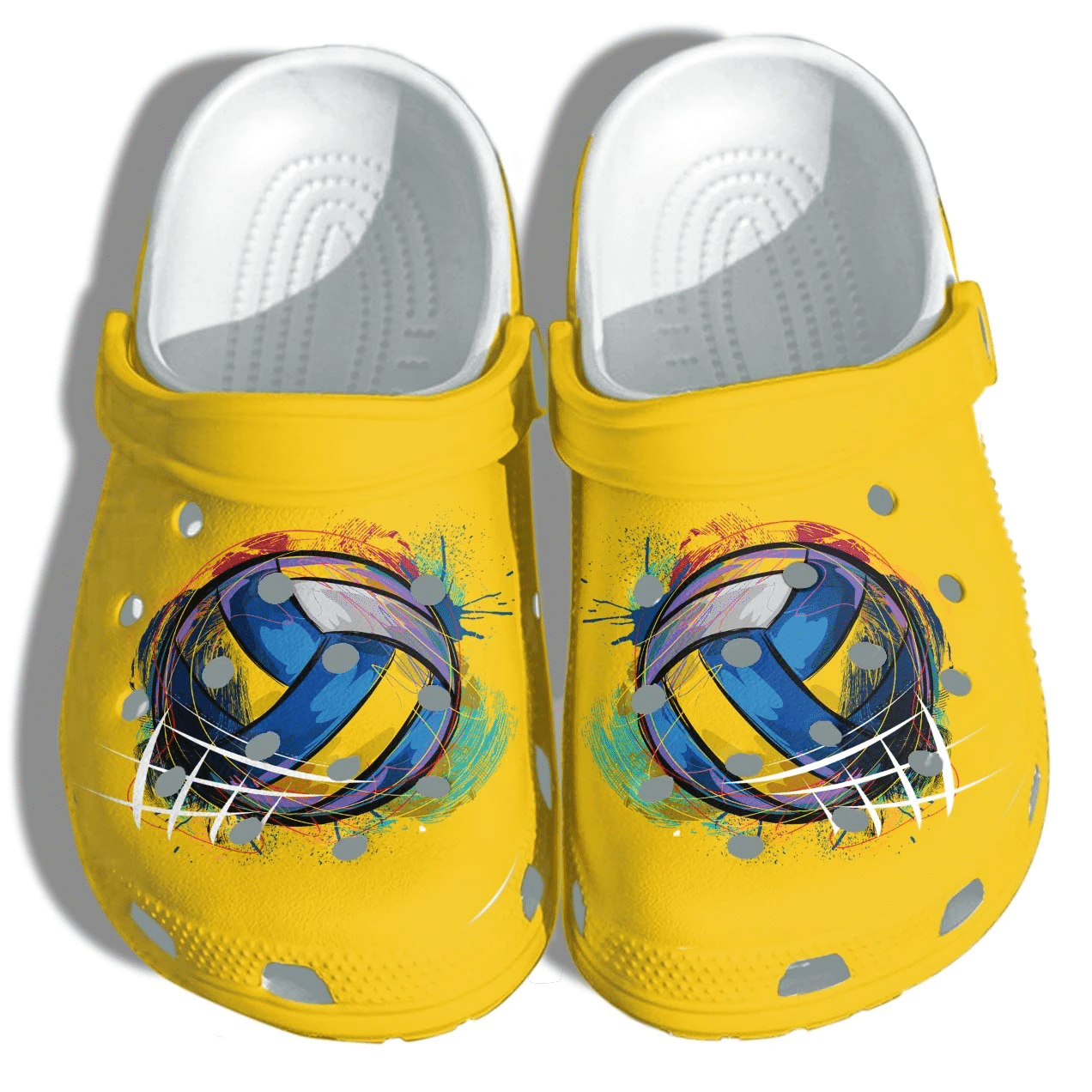 Volleyball Ball Shoes Crocs Clog For Men Women – Beach Sports Shoes Gifts For Men Women Volleyball Ball Shoes Crocs Clog For Men Women – Beach Sports Shoes Gifts For Men Women