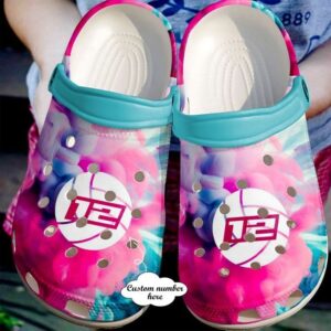 Volleyball Colorful Sku 2605 Crocs Crocband Clog Comfortable For Mens Womens Classic Clog Water Shoes