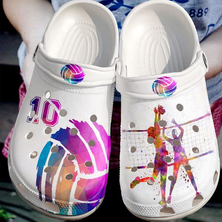 Volleyball Girl Sku 2716 Crocs Crocband Clog Comfortable For Mens Womens Classic Clog Water Shoes Volleyball Girl Sku 2716 Crocs Crocband Clog Comfortable For Mens Womens Classic Clog Water Shoes