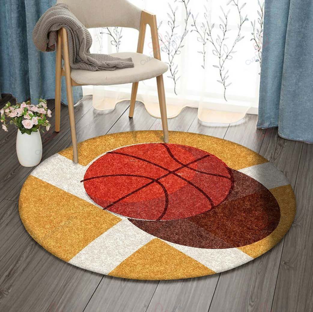 Volleyball Round Carpet Floor Rug Living Room Bedroom Decor Round Area Rug Carpet Volleyball Round Carpet Floor Rug Living Room Bedroom Decor Round Area Rug Carpet