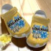 Volleyball Mom Gold Indian Doodle Ornament Crocs Clog Clog Shoes