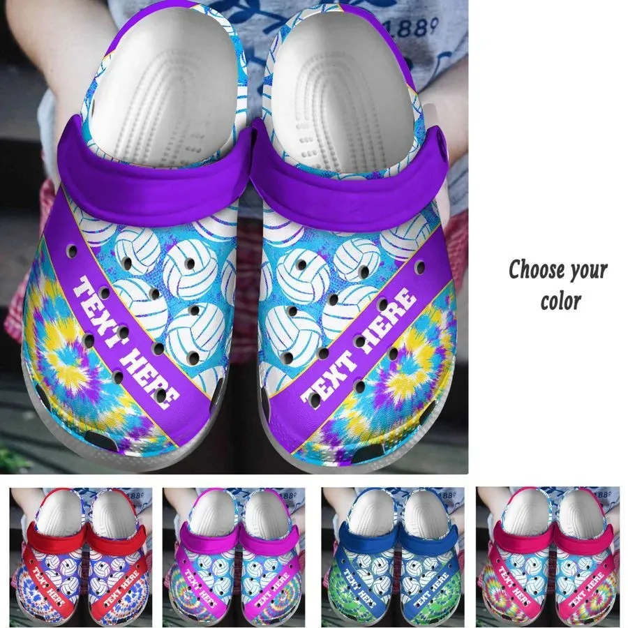 Volleyball Personalize Clog Custom Crocs Fashionstyle Comfortable For Women Men Kid Print 3D Colorful Volleyball Volleyball Personalize Clog Custom Crocs Fashionstyle Comfortable For Women Men Kid Print 3D Colorful Volleyball