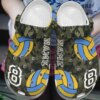 Volleyball Personalize Clog Custom Crocs Fashionstyle Comfortable For Women Men Kid Print 3D Love Volleyball 1