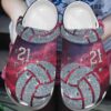 Volleyball Personalize Clog Custom Crocs Fashionstyle Comfortable For Women Men Kid Print 3D Volleyball Star