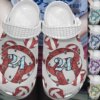 Volleyball Personalize Clog Custom Crocs Fashionstyle Comfortable For Women Men Kid Print 3D Whitesole Personalized Ball