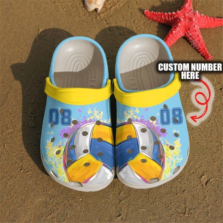 Volleyball Personalized Ball Sku 2644 Crocs Crocband Clog Comfortable For Mens Womens Classic Clog Water Shoes Volleyball Personalized Ball Sku 2644 Crocs Crocband Clog Comfortable For Mens Womens Classic Clog Water Shoes