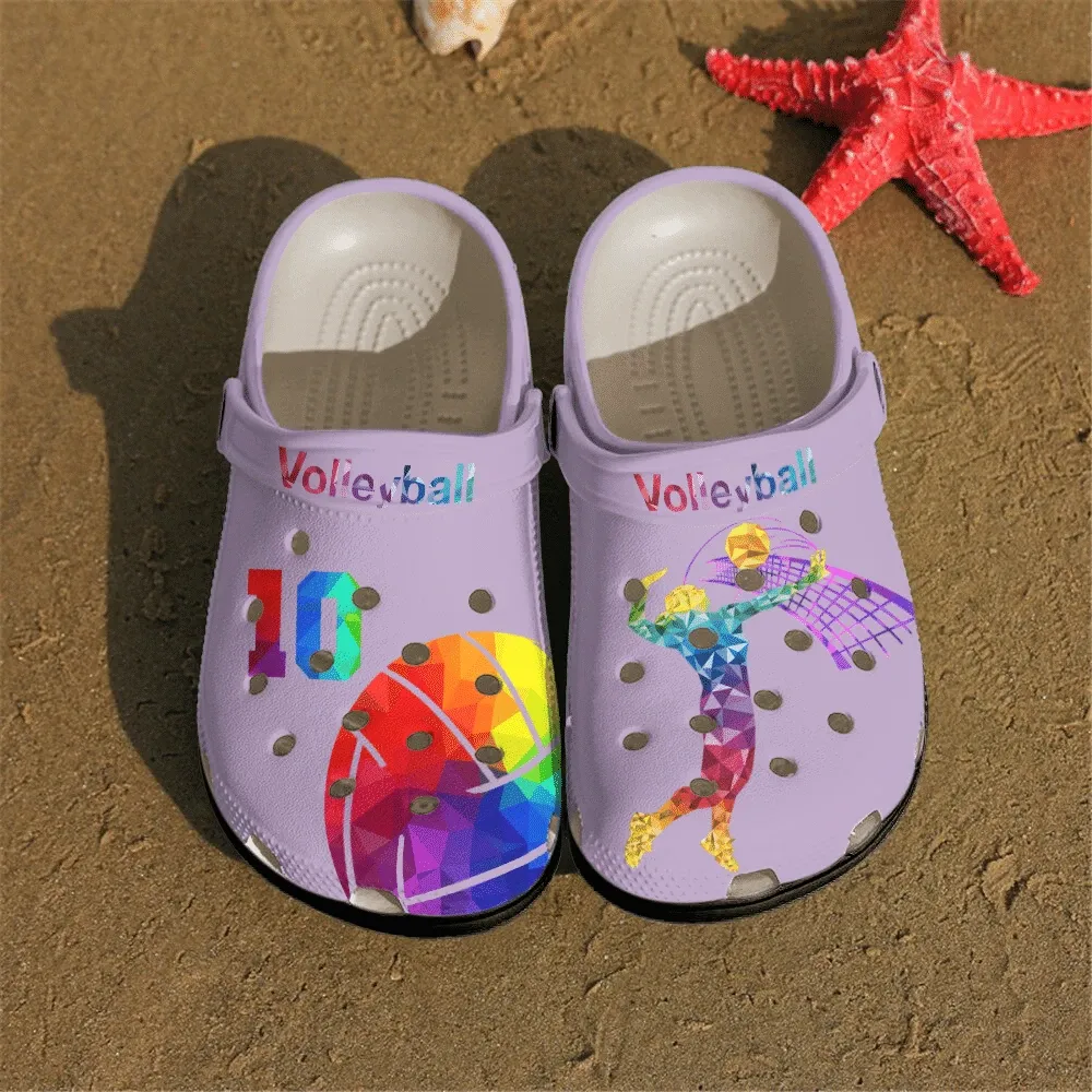 Volleyball Personalized Clog Custom Crocs Comfortablefashion Style Comfortable For Women Men Kid Print 3D 10 Volleyball Personalized Clog Custom Crocs Comfortablefashion Style Comfortable For Women Men Kid Print 3D 10