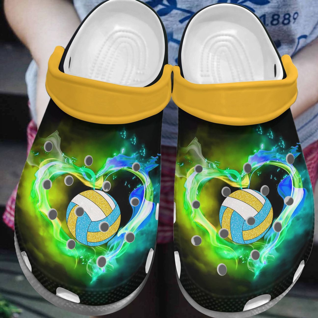 Volleyball Personalized Clog Custom Crocs Comfortablefashion Style Comfortable For Women Men Kid Print 3D Great Passion Volleyball Personalized Clog Custom Crocs Comfortablefashion Style Comfortable For Women Men Kid Print 3D Great Passion