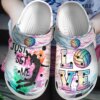 Volleyball Personalized Clog Custom Crocs Comfortablefashion Style Comfortable For Women Men Kid Print 3D Just Set Me