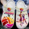 Volleyball Personalized Clog Custom Crocs Comfortablefashion Style Comfortable For Women Men Kid Print 3D Play Volleyball