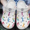 Volleyball Personalized Clog Custom Crocs Comfortablefashion Style Comfortable For Women Men Kid Print 3D Volleyball Stances