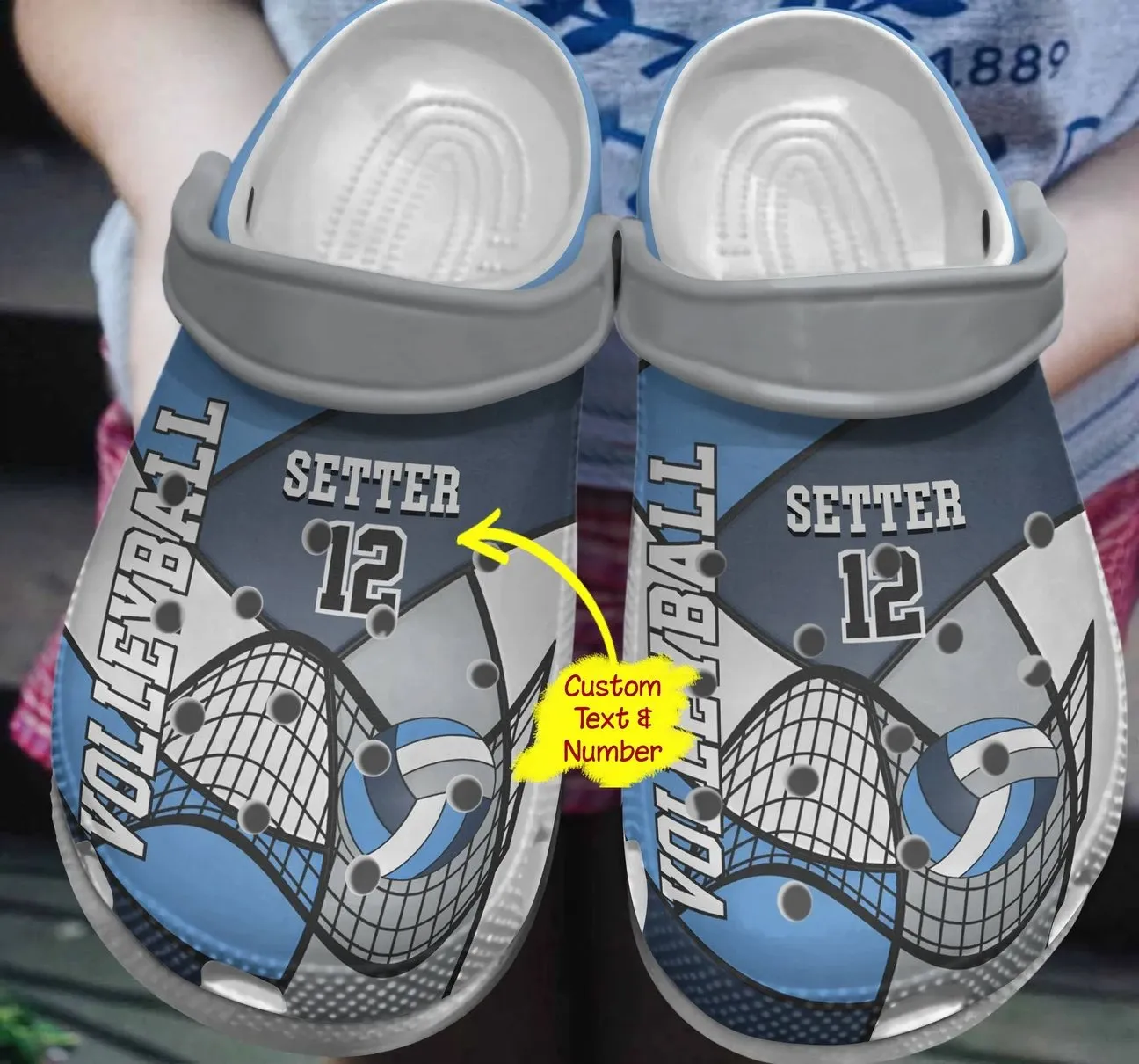 Volleyball Personalized Clog Custom Crocs Comfortablefashion Style Comfortable For Women Men Kid Print 3D Volleyball Time Volleyball Personalized Clog Custom Crocs Comfortablefashion Style Comfortable For Women Men Kid Print 3D Volleyball Time
