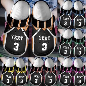 Volleyball Personalized Clog Custom Crocs Comfortablefashion Style Comfortable For Women Men Kid Print 3D Volleyball Uniform