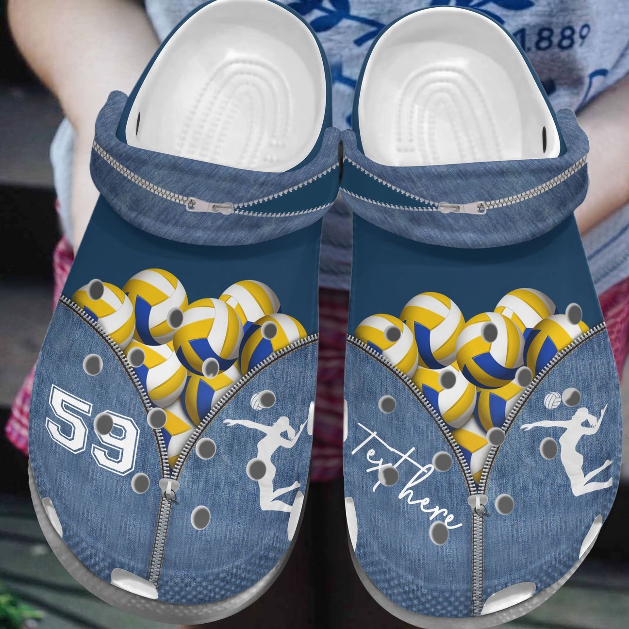 Volleyball Personalized Clog Custom Crocs Comfortablefashion Style Comfortable For Women Men Kid Print 3D Zip Volleyball Volleyball Personalized Clog Custom Crocs Comfortablefashion Style Comfortable For Women Men Kid Print 3D Zip Volleyball