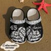 Volleyball Personalized Diamond Sku 2615 Crocs Crocband Clog Comfortable For Mens Womens Classic Clog Water Shoes