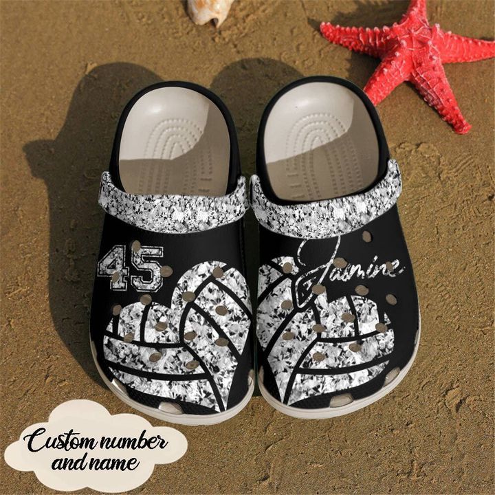 Volleyball Personalized Diamond Sku 2615 Crocs Crocband Clog Comfortable For Mens Womens Classic Clog Water Shoes Volleyball Personalized Diamond Sku 2615 Crocs Crocband Clog Comfortable For Mens Womens Classic Clog Water Shoes
