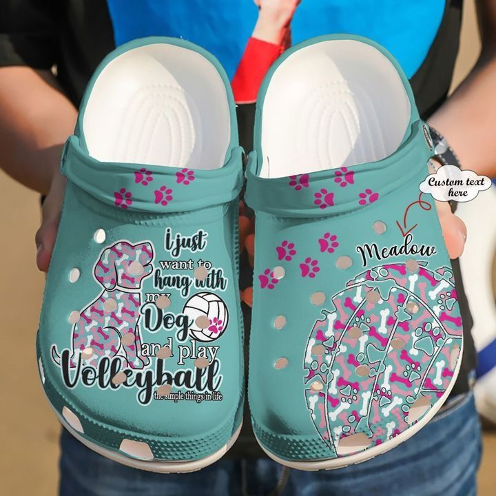 Volleyball Personalized Dog And Sku 2616 Crocs Crocband Clog Comfortable For Mens Womens Classic Clog Water Shoes Volleyball Personalized Dog And Sku 2616 Crocs Crocband Clog Comfortable For Mens Womens Classic Clog Water Shoes