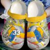 Volleyball Personalized Floral Sku 2619 Crocs Crocband Clog Comfortable For Mens Womens Classic Clog Water Shoes