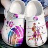Volleyball Personalized Girl Sku 2677 Crocs Crocband Clog Comfortable For Mens Womens Classic Clog Water Shoes