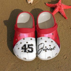 Volleyball Personalized I Love Sku 2622 Crocs Crocband Clog Comfortable For Mens Womens Classic Clog Water Shoes