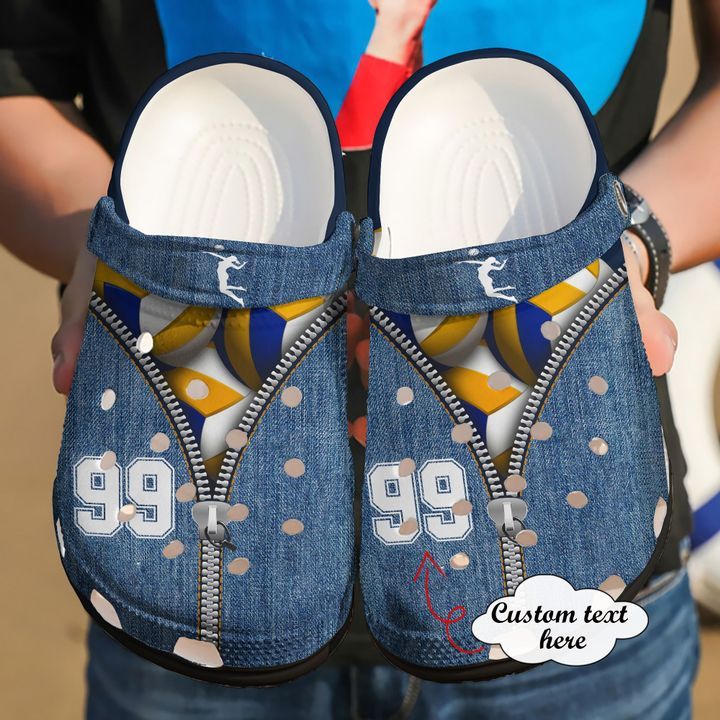 Volleyball Personalized I Love Sku 2624 Crocs Crocband Clog Comfortable For Mens Womens Classic Clog Water Shoes Volleyball Personalized I Love Sku 2624 Crocs Crocband Clog Comfortable For Mens Womens Classic Clog Water Shoes