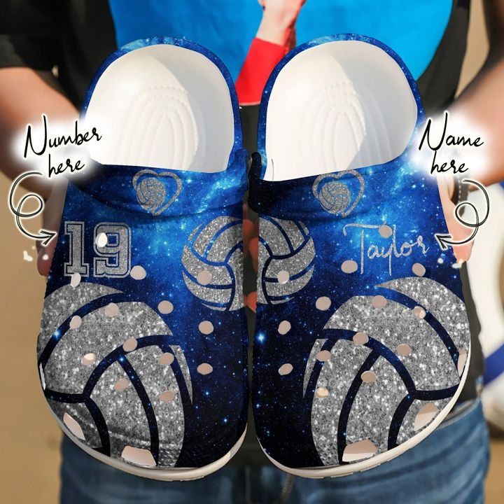 Volleyball Personalized Lovers Sku 2658 Crocs Crocband Clog Comfortable For Mens Womens Classic Clog Water Shoes Volleyball Personalized Lovers Sku 2658 Crocs Crocband Clog Comfortable For Mens Womens Classic Clog Water Shoes