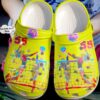 Volleyball Personalized Lovers Sku 2659 Crocs Crocband Clog Comfortable For Mens Womens Classic Clog Water Shoes